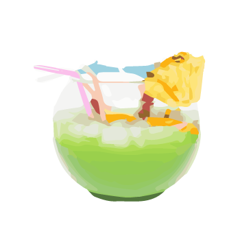 image of the fishbowl drink